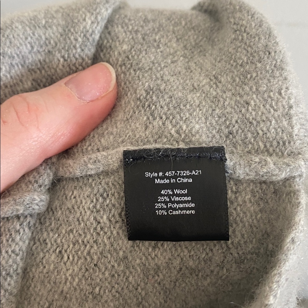 Jenni Kayne Everyday Sweater Light Gray Crew Neck Sweater - Picture 16 of 16